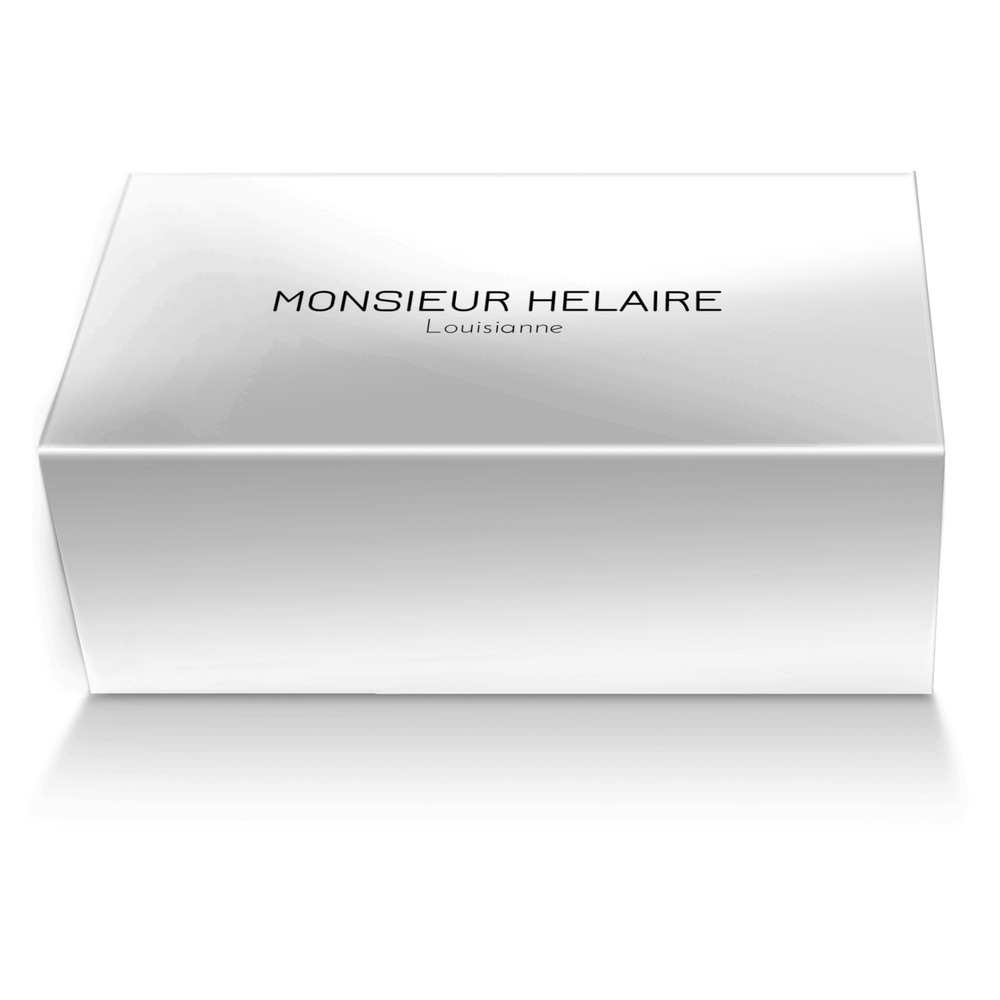 Monsieur Helaire custom made shoe box Monsieur Helaire artisan made in Italy shoes by Tatted Beast