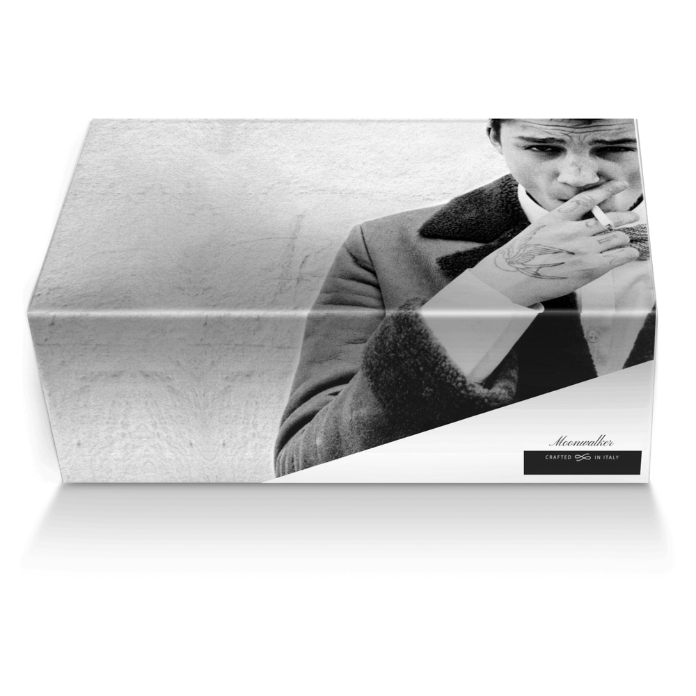 Moonwalker custom made shoe box Moonwalker artisan made in Italy shoes by Davion