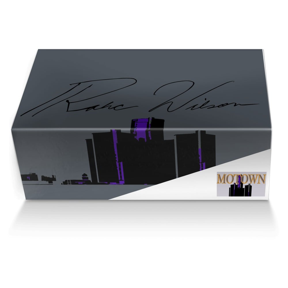 Motown Love custom made shoe box Motown Love artisan made in Italy shoes by Rahman Wilson