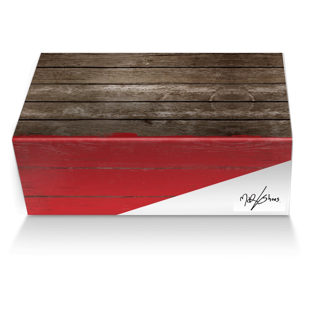 MR/Shoes custom made shoe box MR/Shoes artisan made in Italy shoes by Matt Randolph