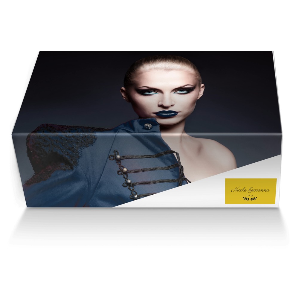 Nicole Giovanna custom made shoe box Nicole Giovanna artisan made in Italy shoes by Latoya Martin