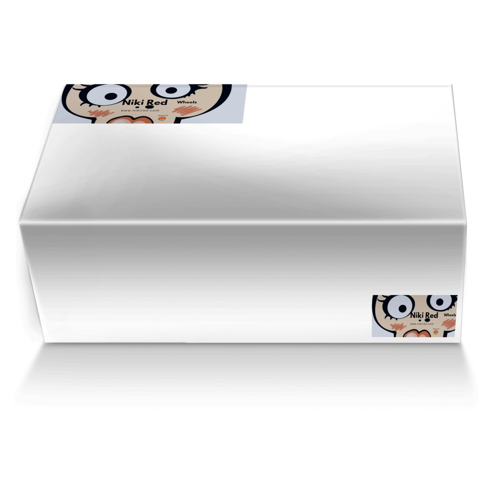 Niki Red custom made shoe box Niki Red artisan made in Italy shoes by Jerry Bimbra
