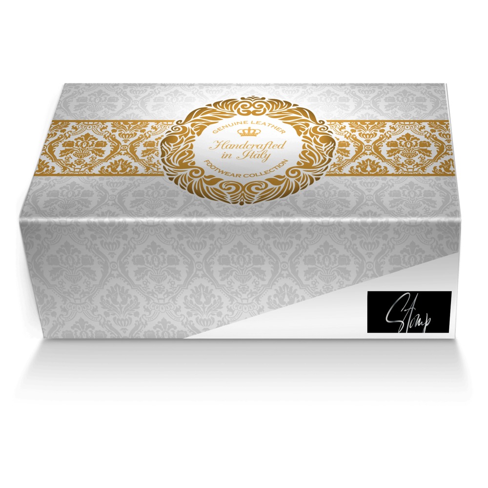 Nique custom made shoe box Nique artisan made in Italy shoes by Krystal R. Mcgee