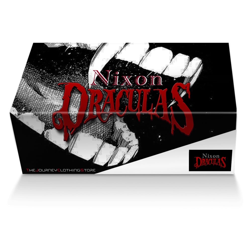 Nixon Dracula's custom made shoe box Nixon Dracula's artisan made in Italy shoes by Ray Kolinski