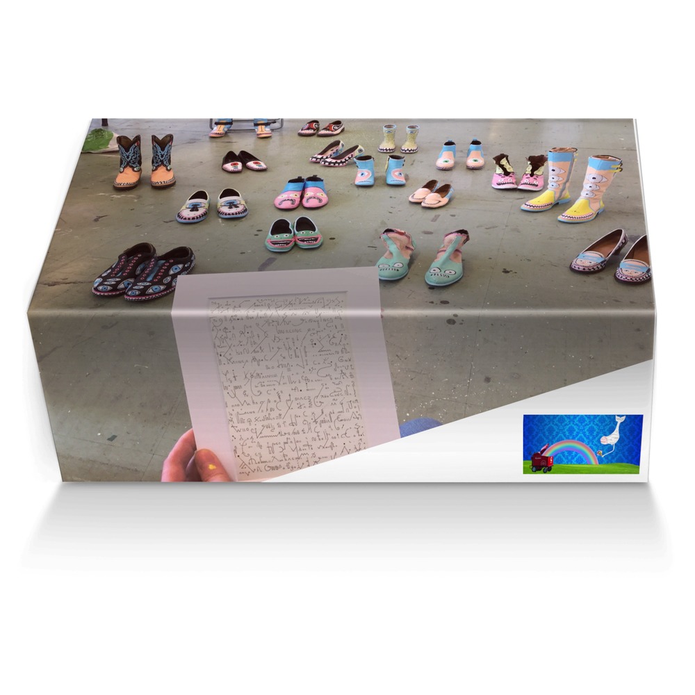 Noisy custom made shoe box Noisy artisan made in Italy shoes by Johanna Ellen
