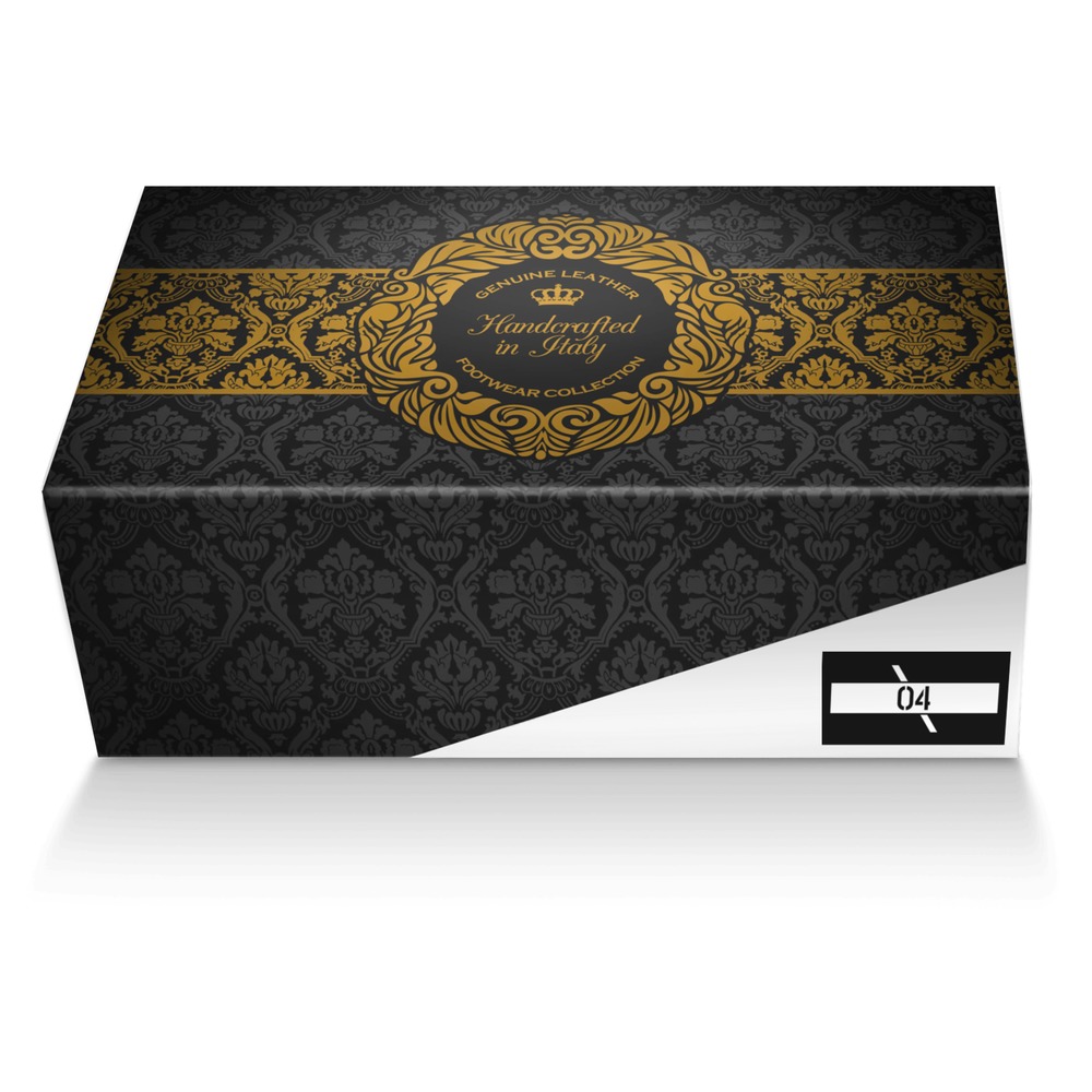 O4 custom made shoe box O4 artisan made in Italy shoes by O 4