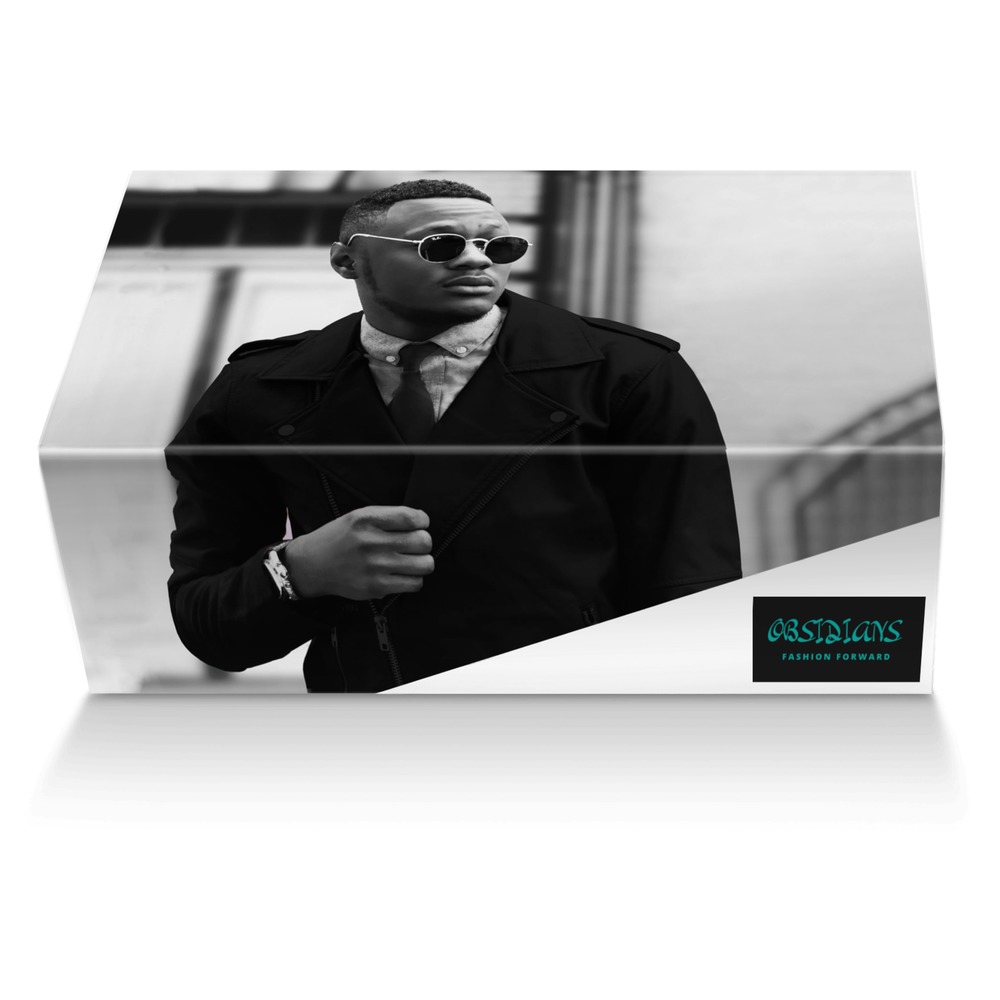 OBSIDIANS custom made shoe box OBSIDIANS artisan made in Italy shoes by Monroe King