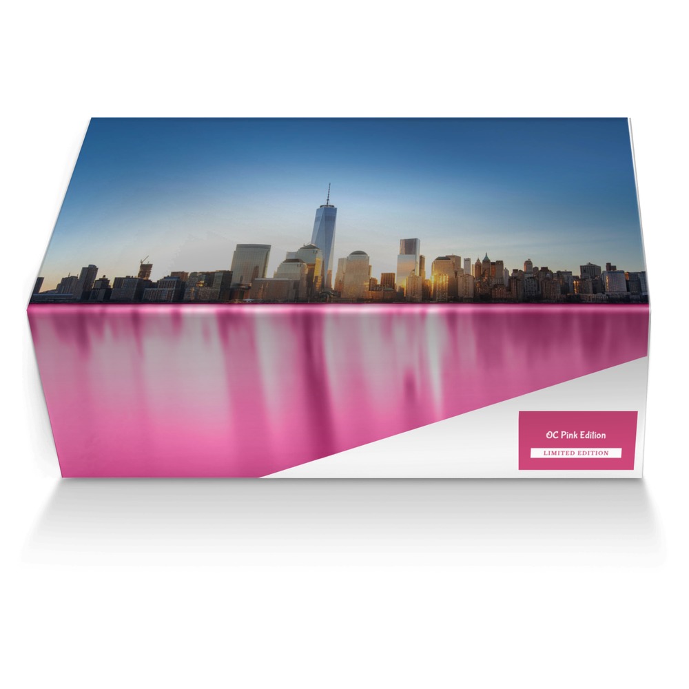 OC Pink Edition custom made shoe box OC Pink Edition artisan made in Italy shoes by Shiloh Hylton