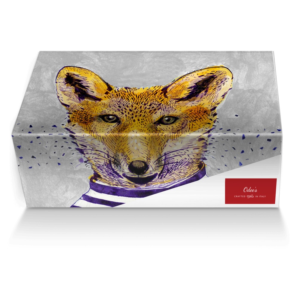 Odee's custom made shoe box Odee's artisan made in Italy shoes by Odell Q Sing
