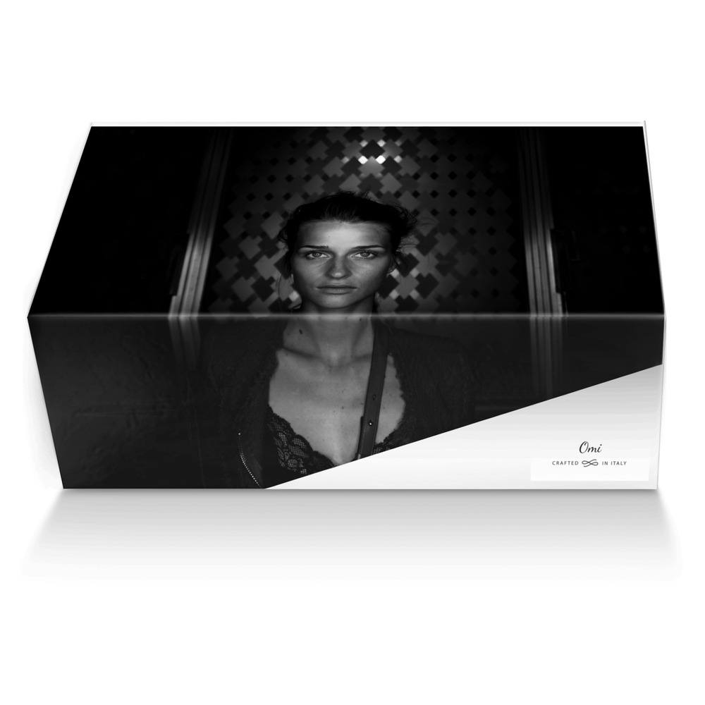 Omi custom made shoe box Omi artisan made in Italy shoes by Omi Chowdhury