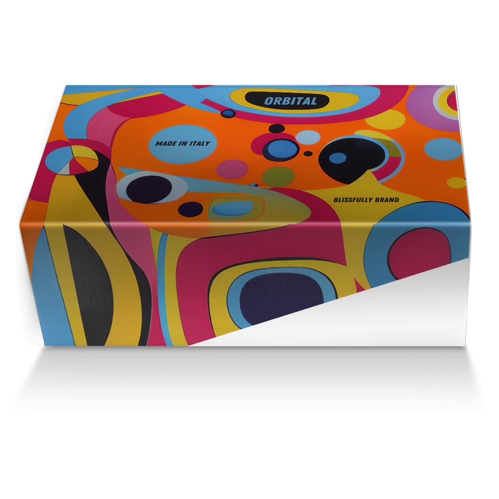 Orbital custom made shoe box Orbital artisan made in Italy shoes by Blissfully Brand