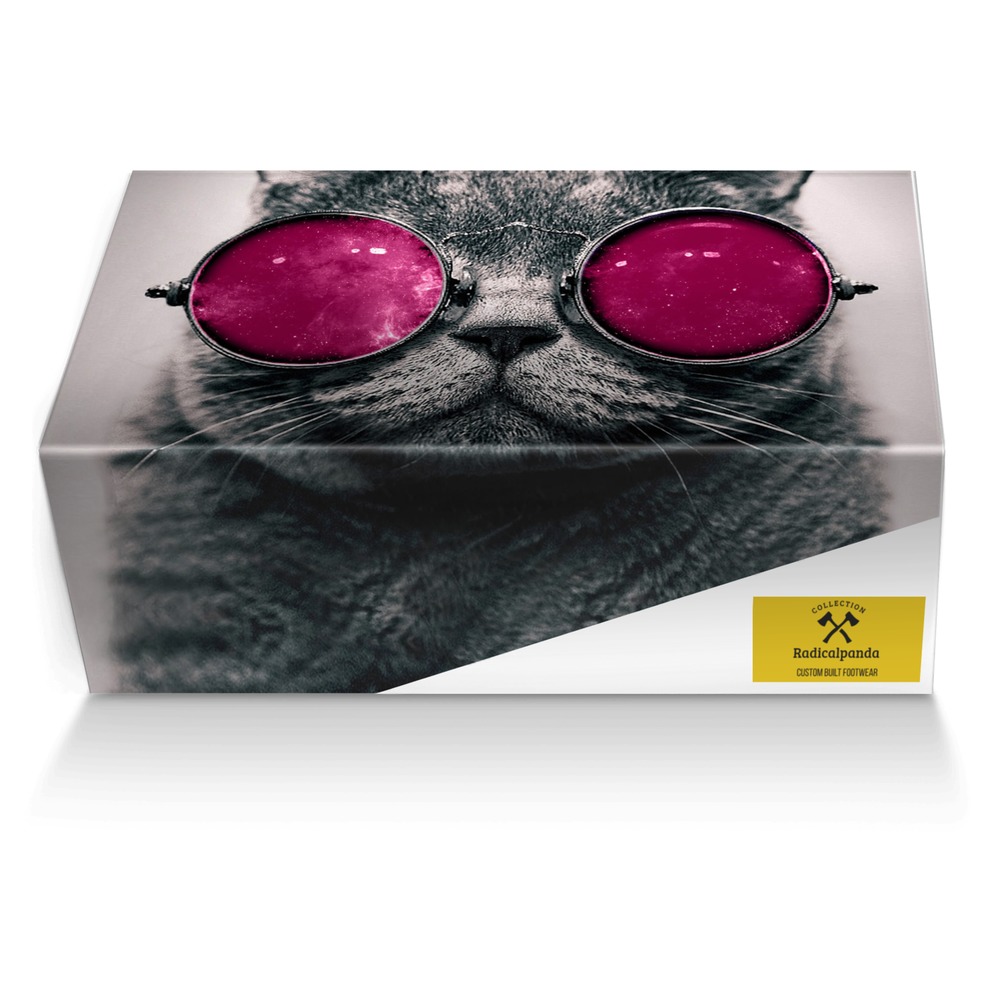 Pandakicks custom made shoe box Pandakicks artisan made in Italy shoes by Tristan Murrell