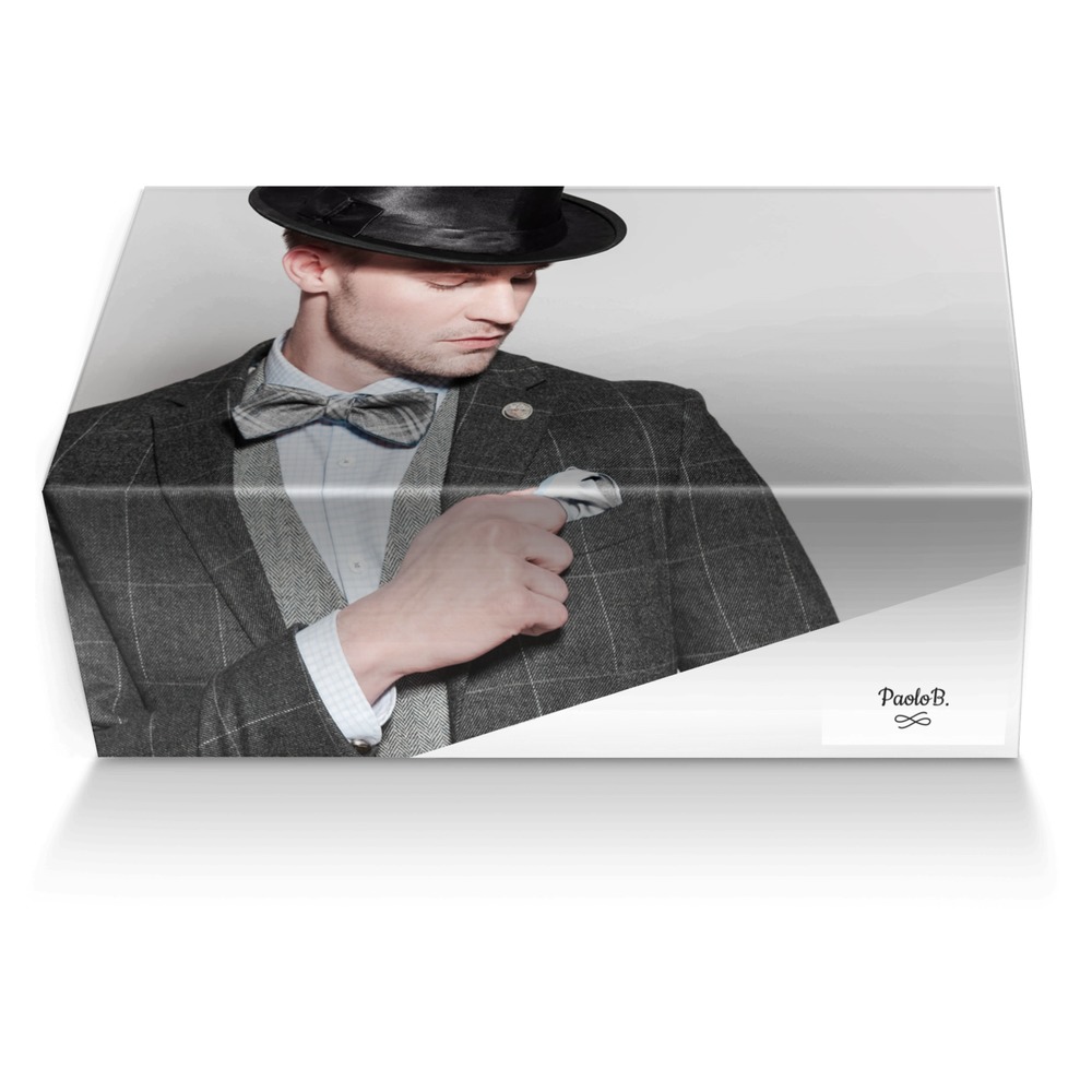 PaoloB. custom made shoe box PaoloB. artisan made in Italy shoes by Paolo Bruno