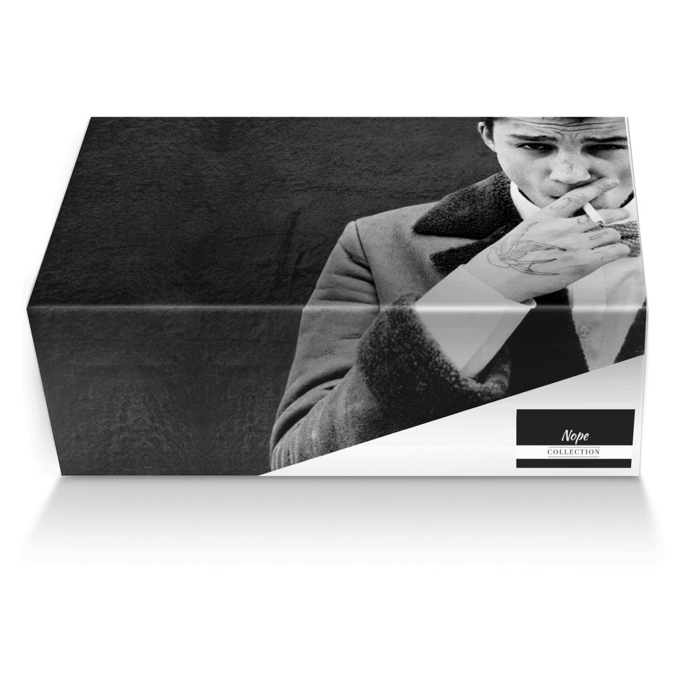 Plum 5 custom made shoe box Plum 5 artisan made in Italy shoes by Jason Plummer