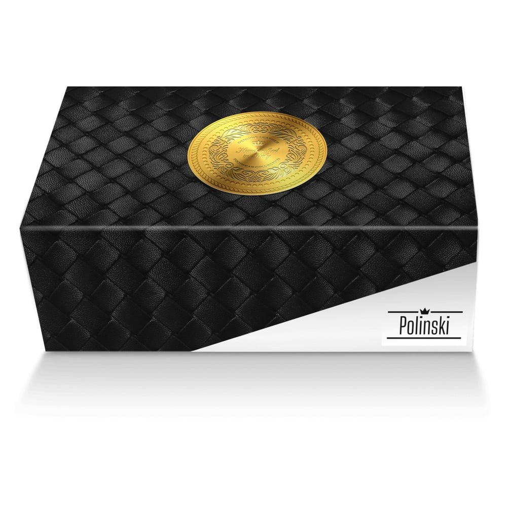 Polinski custom made shoe box Polinski artisan made in Italy shoes by Erica Drake