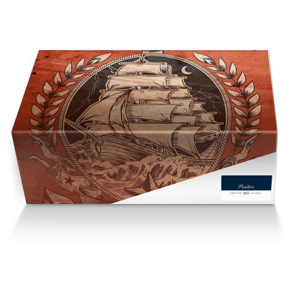 Pos custom made shoe box Pos artisan made in Italy shoes by Braheem Tatum