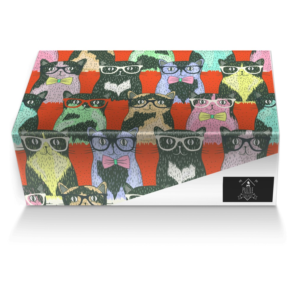 Puzzle custom made shoe box Puzzle artisan made in Italy shoes by Sean O'Brien