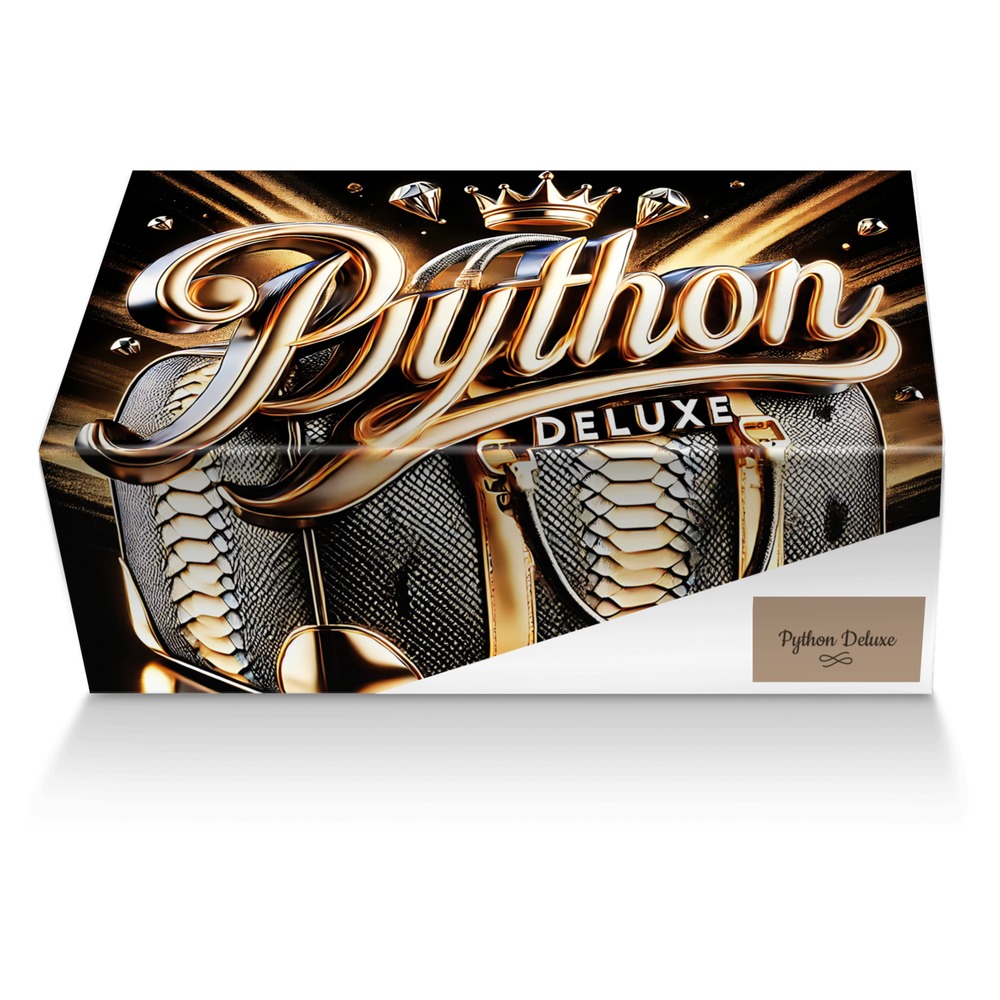Python Deluxe custom made shoe box Python Deluxe artisan made in Italy shoes by Bullish Boutique