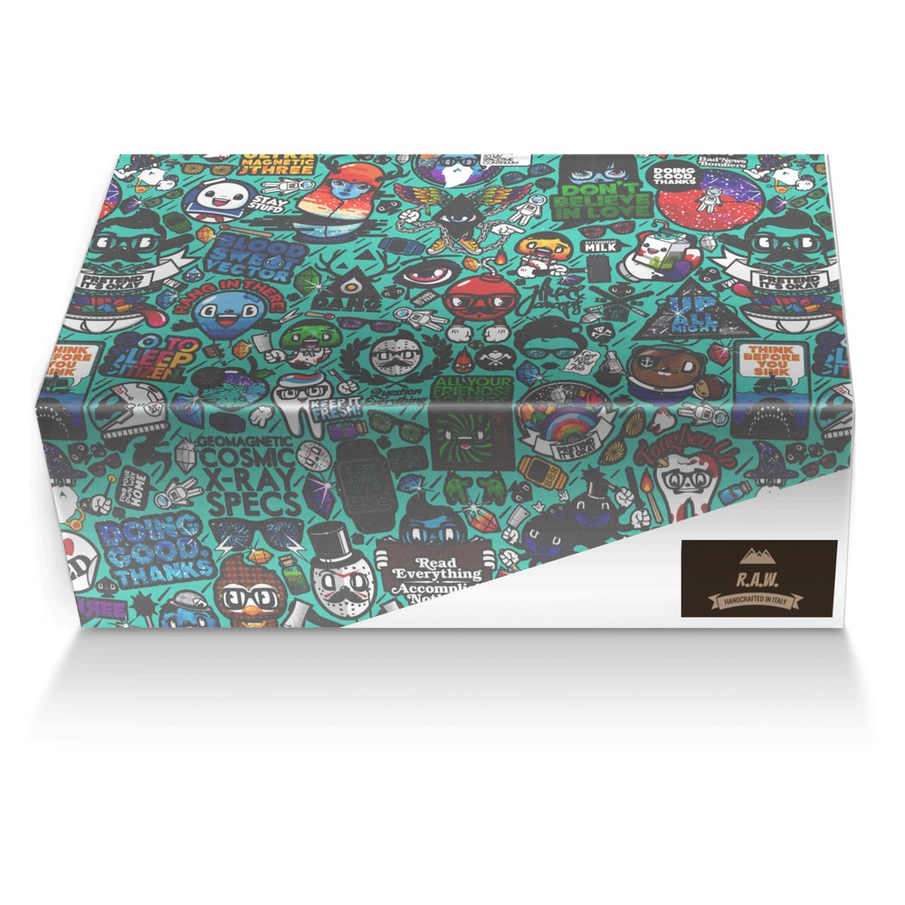 R.A.W. custom made shoe box R.A.W. artisan made in Italy shoes by Robert Wallin