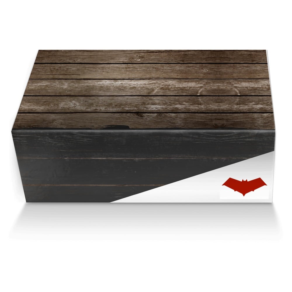 Red Hood Air custom made shoe box Red Hood Air artisan made in Italy shoes by Chloe Barnes