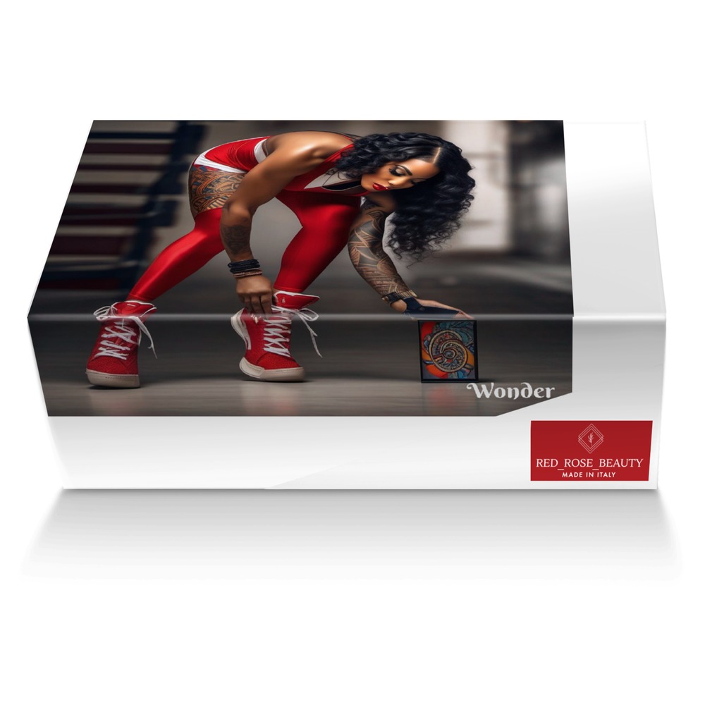 Red_Rose_Beauty custom made shoe box Red_Rose_Beauty artisan made in Italy shoes by Desiree Sims