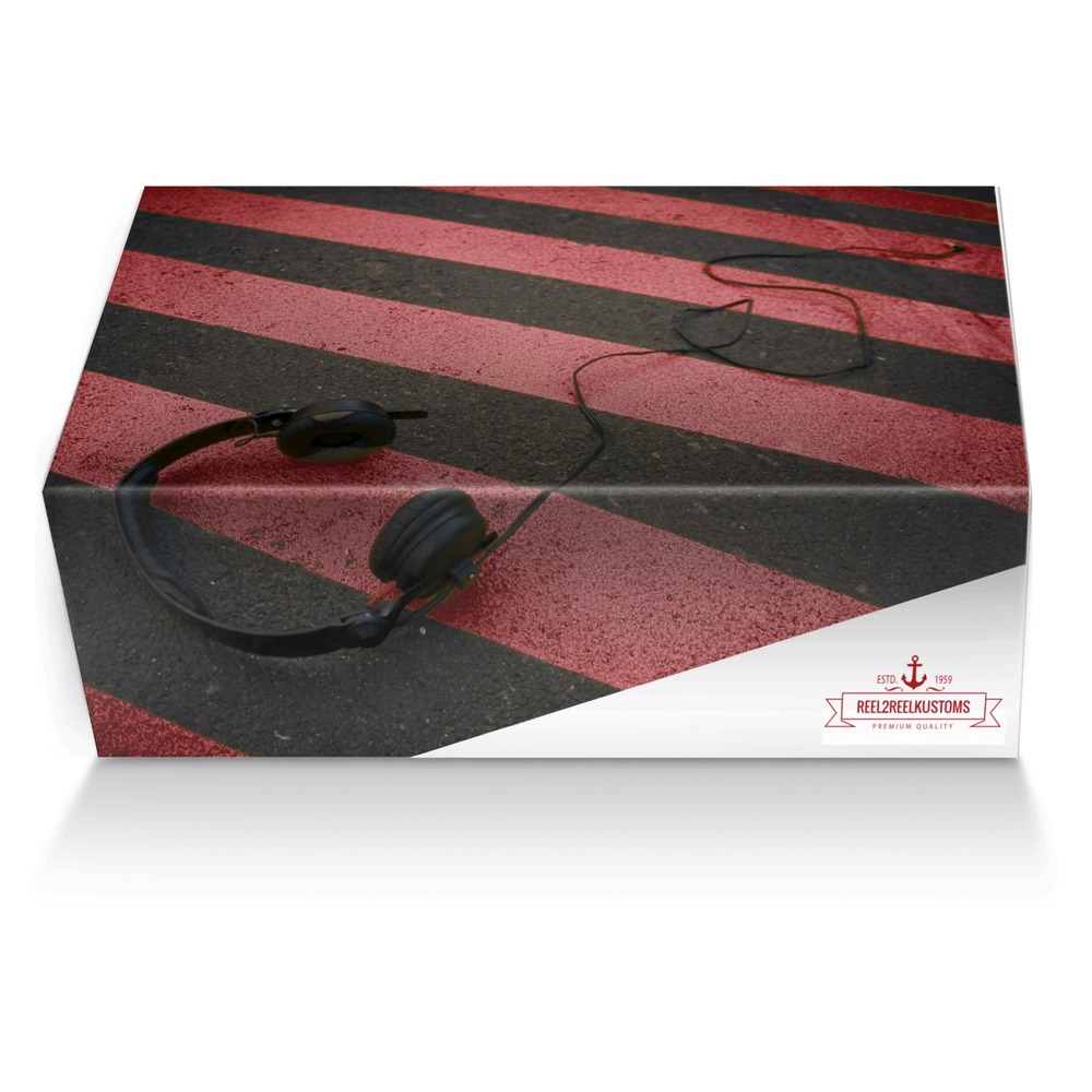 Redfish custom made shoe box Redfish artisan made in Italy shoes by Reel2reel Kustoms