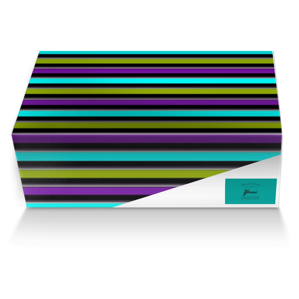 Retro Stripe 1 artisan made in Italy shoes by Yonni Obasan