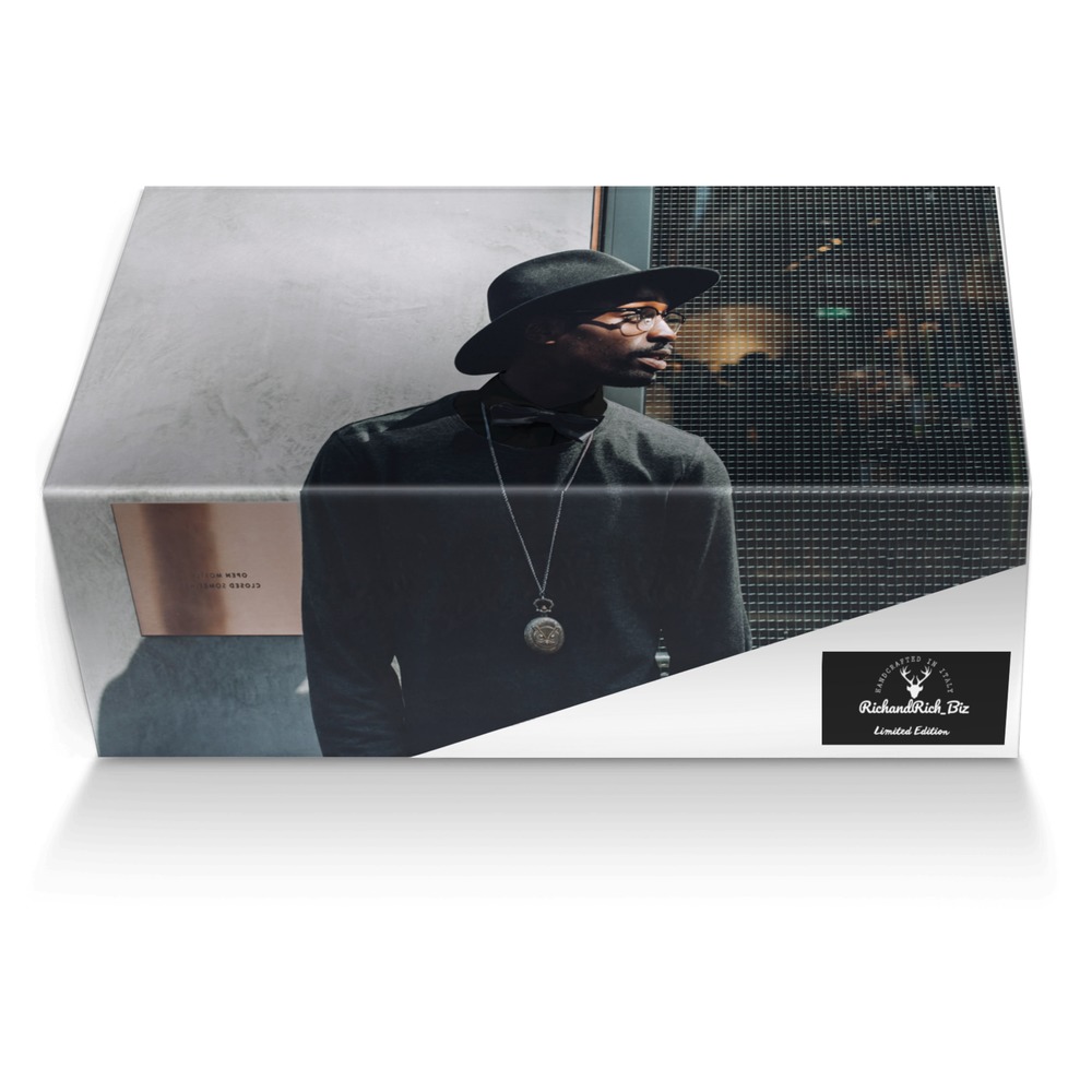 RichandRich_Biz custom made shoe box RichandRich_Biz artisan made in Italy shoes by Desiree Sims