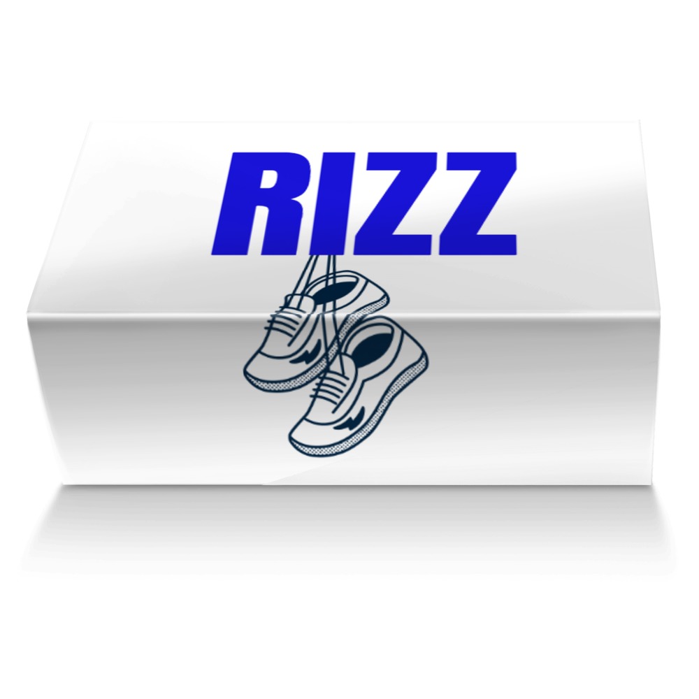 Rizz custom made shoe box Rizz artisan made in Italy shoes by Ikram Ahdade