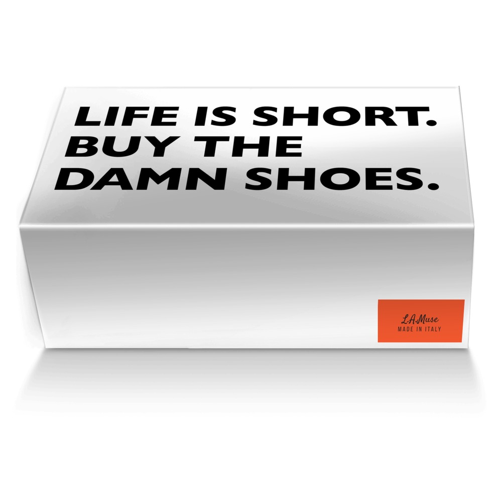 Robertson custom made shoe box Robertson artisan made in Italy shoes by Amargeaux Rai
