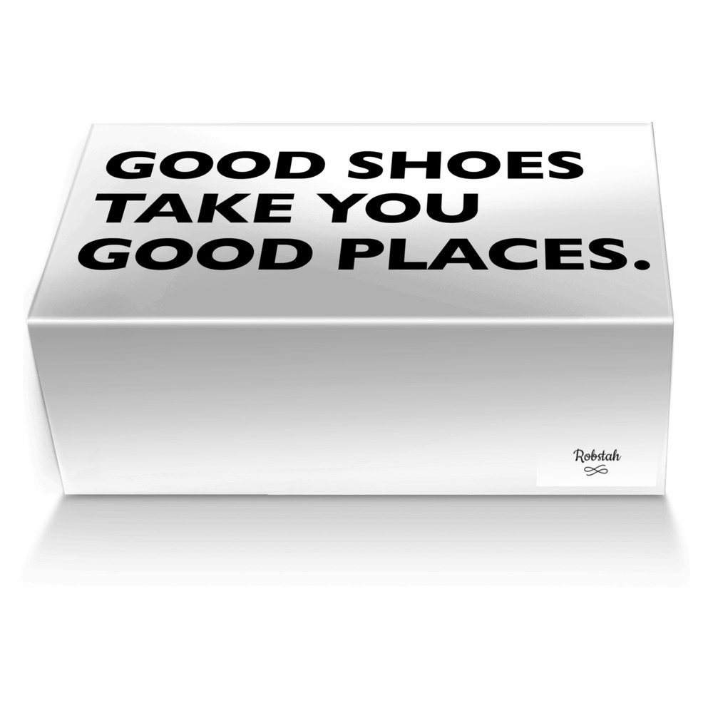Robstah custom made shoe box Robstah artisan made in Italy shoes by Rob Mcmanus