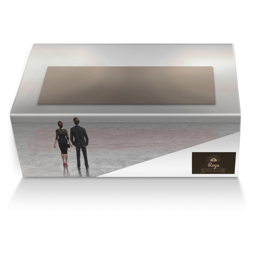 Roya custom made shoe box Roya artisan made in Italy shoes by Roya Gheitasvand