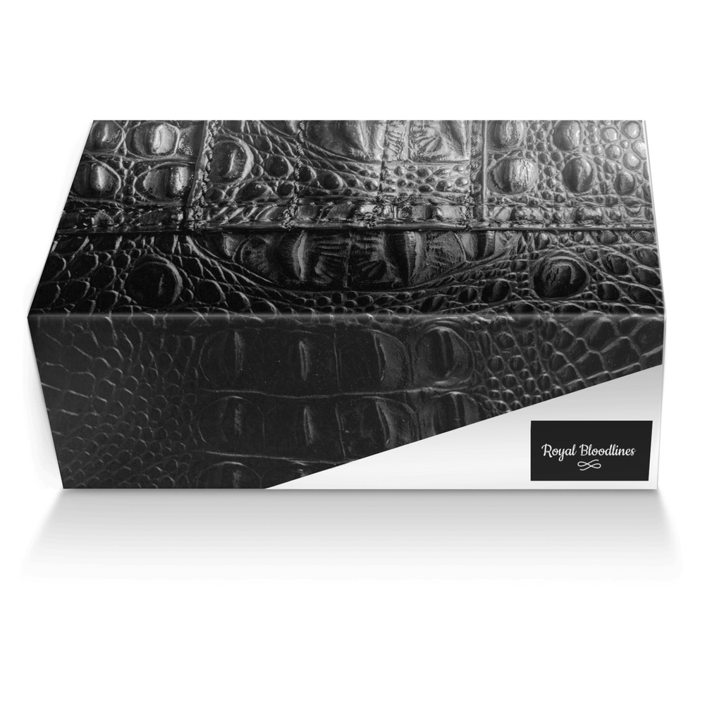Royal Bloodlines custom made shoe box Royal Bloodlines artisan made in Italy shoes by Marlon Graham