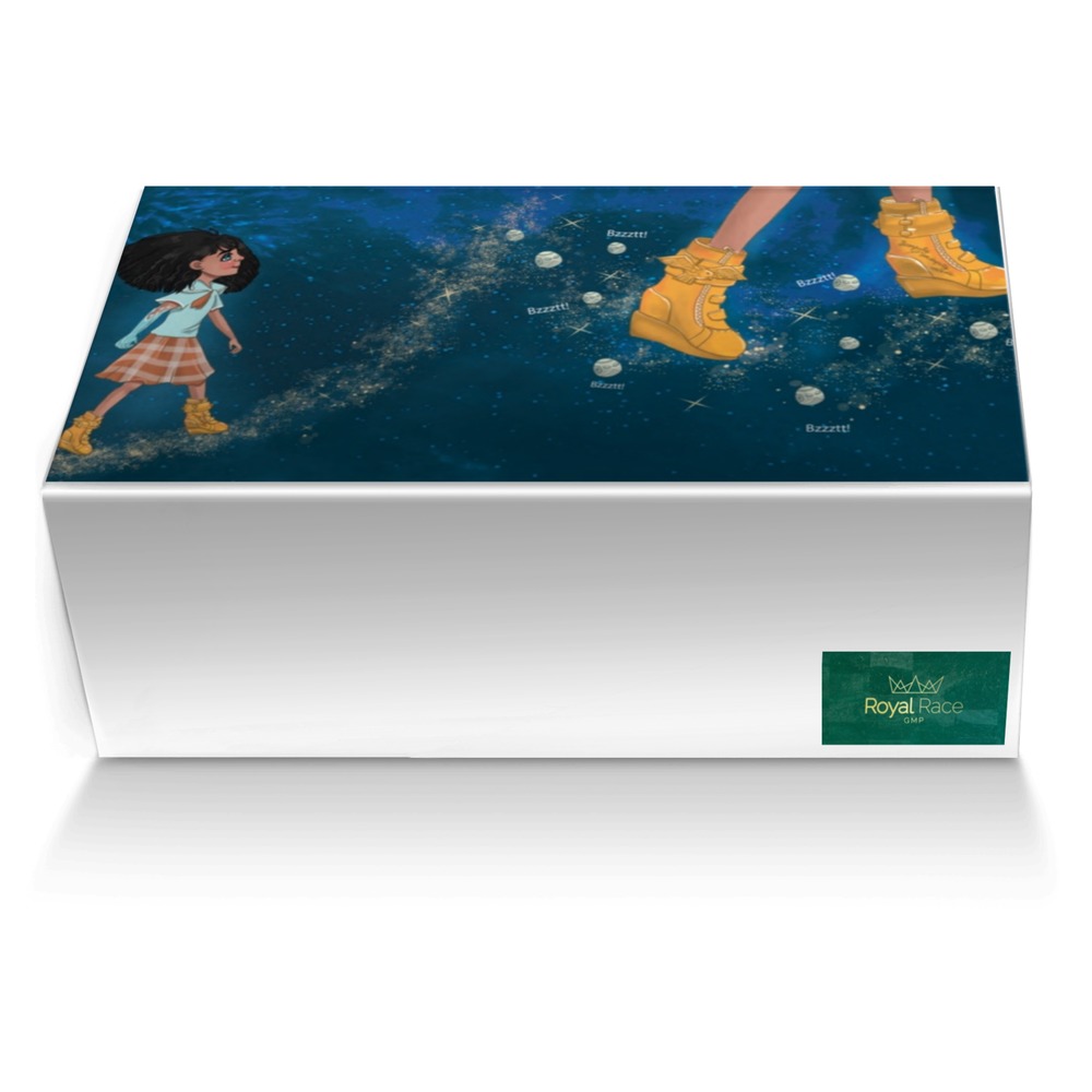 ROYAL RACE GMP custom made shoe box ROYAL RACE GMP artisan made in Italy shoes by Princess Yvonne Guébli