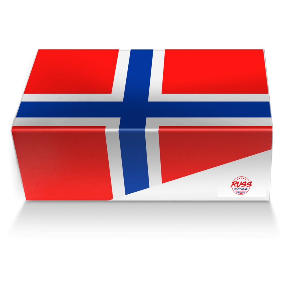 RUSS High Top custom made shoe box RUSS High Top artisan made in Italy shoes by Kjell Karlsson