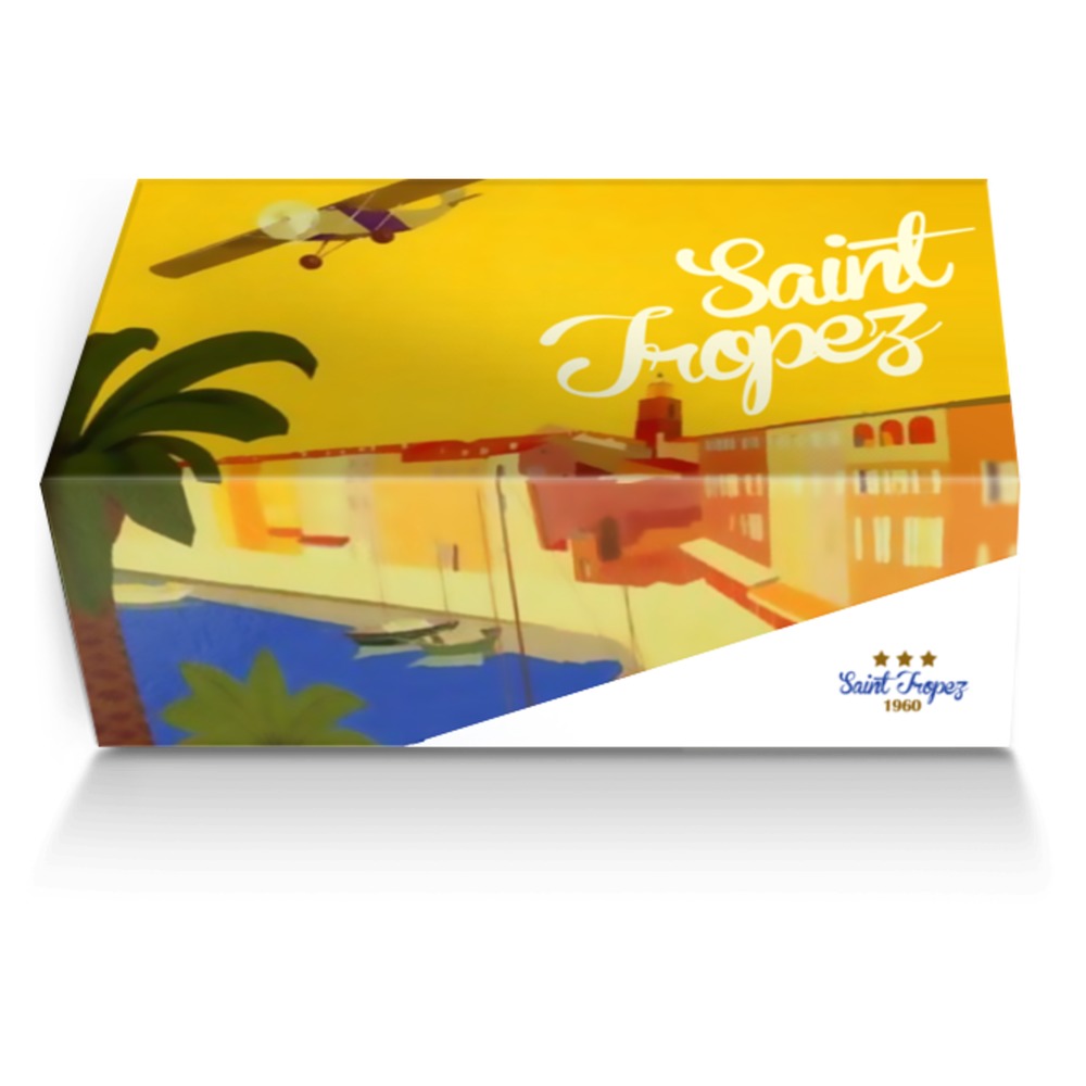 SAINT TROPEZ custom made shoe box SAINT TROPEZ artisan made in Italy shoes by Chris Smith