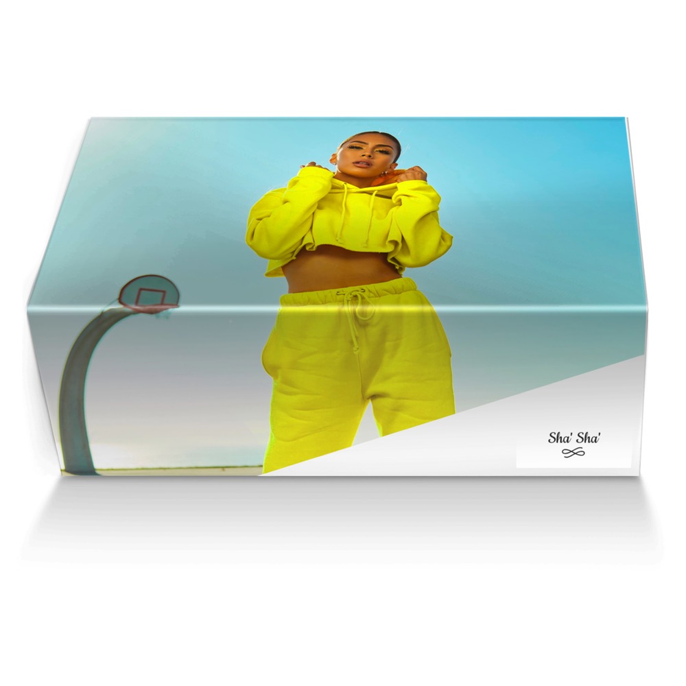 Sha' Sha' custom made shoe box Sha' Sha' artisan made in Italy shoes by Tarnisha Slater