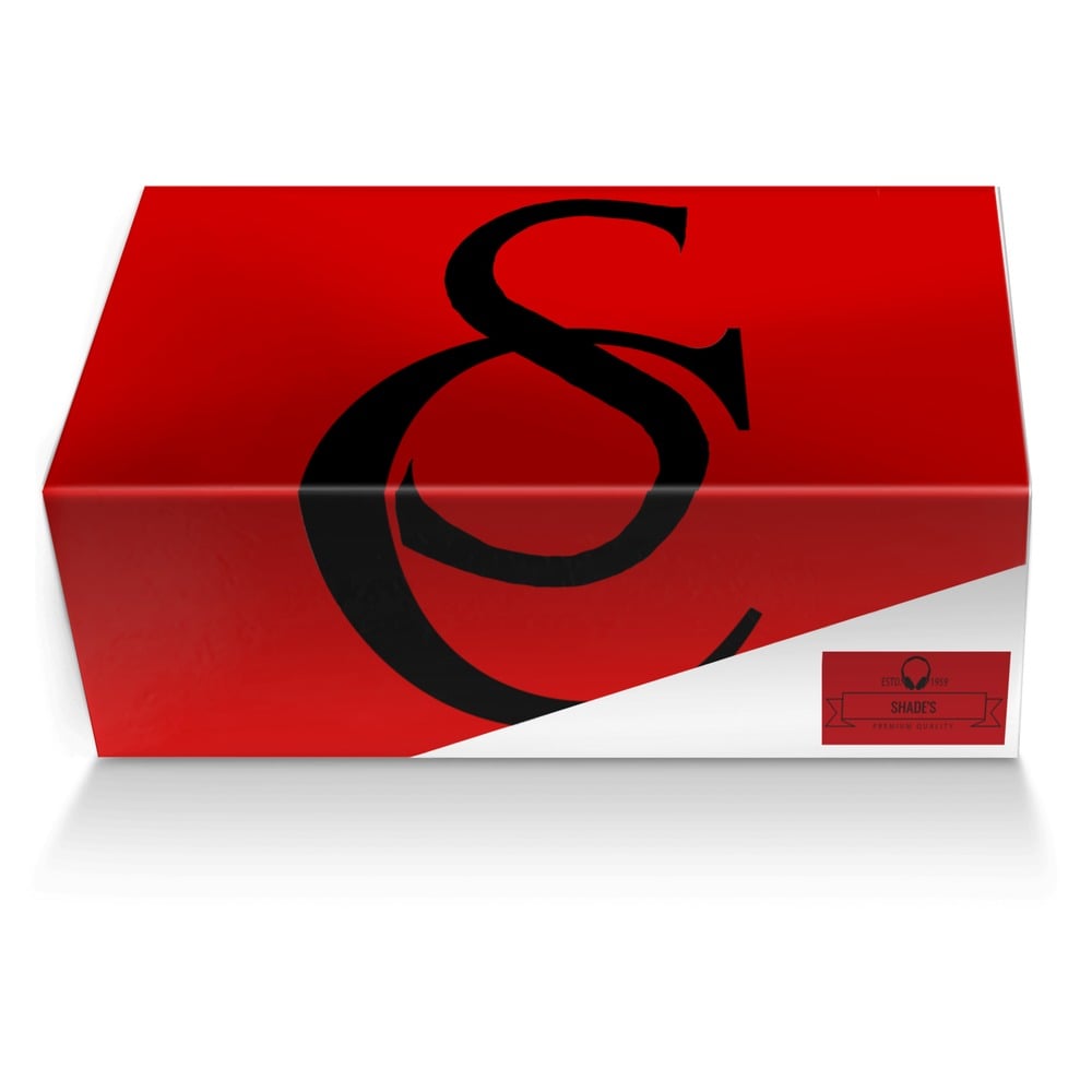 SHADE'S custom made shoe box SHADE'S artisan made in Italy shoes by Shade Jordan