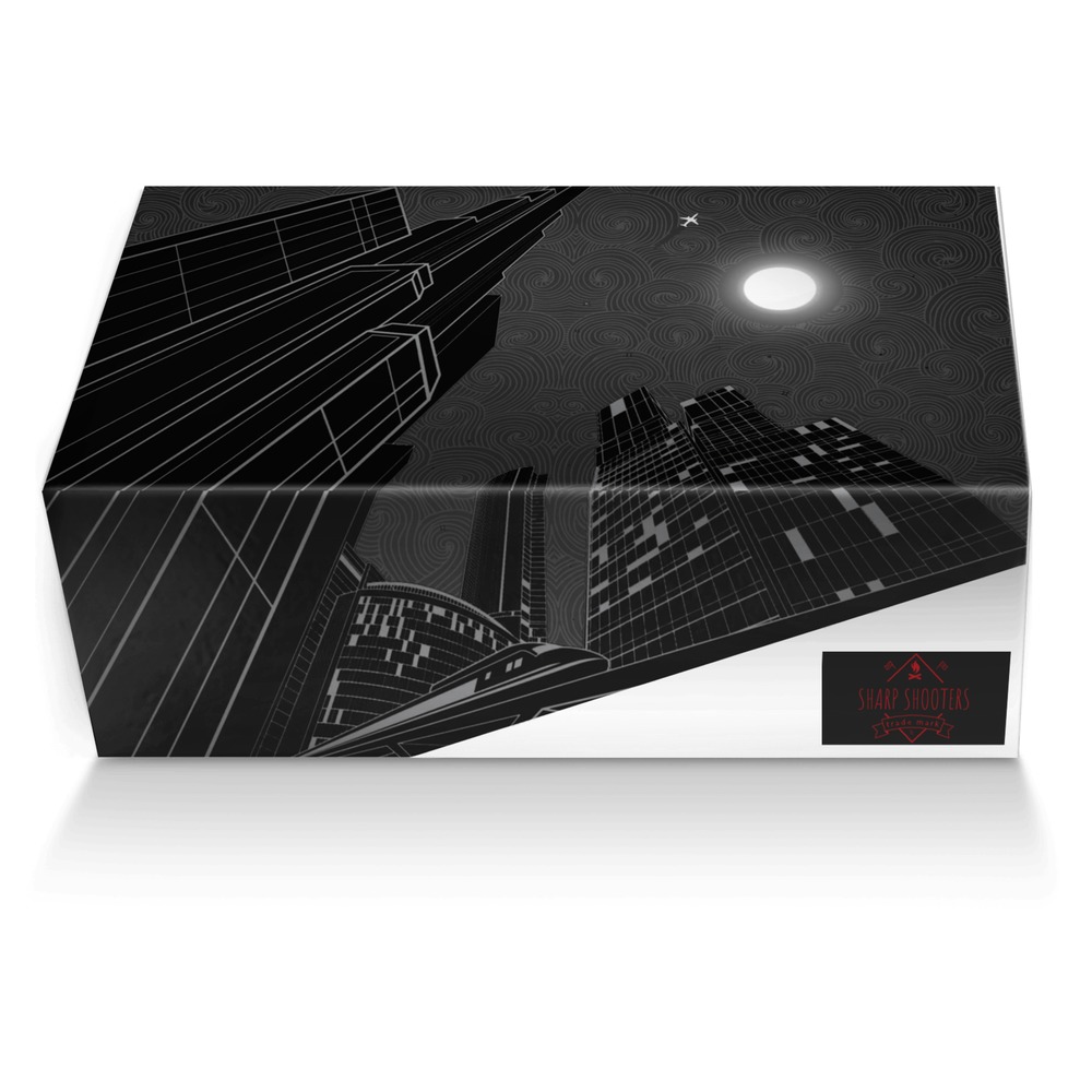 Sharp Shooters custom made shoe box Sharp Shooters artisan made in Italy shoes by Conor Wirth