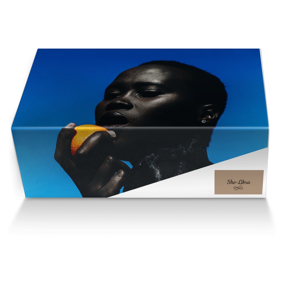 She-Libra custom made shoe box She-Libra artisan made in Italy shoes by M. S. Bell-carson
