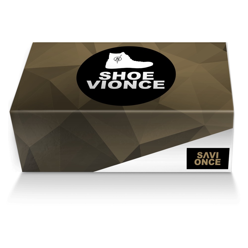 SHOE-VIONCE custom made shoe box SHOE-VIONCE artisan made in Italy shoes by Savionce Lo'Val