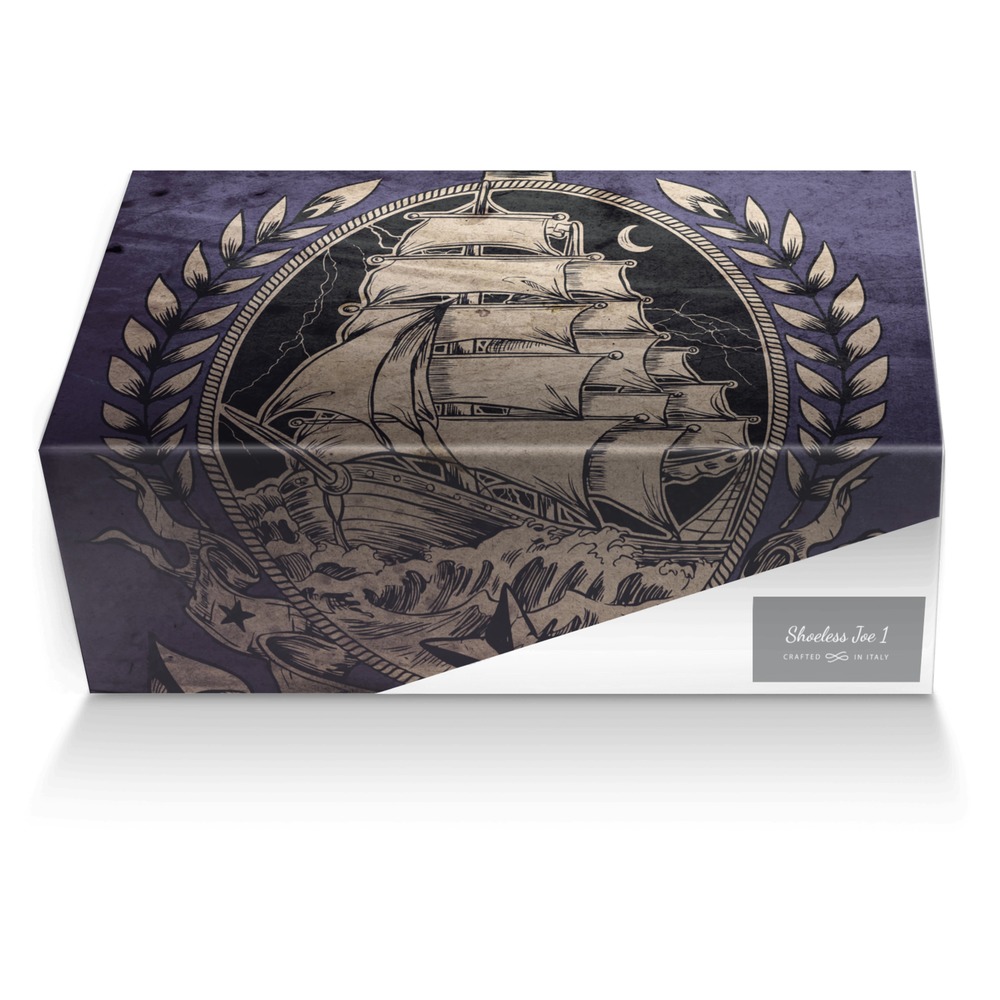 Shoeless Joe 1 custom made shoe box Shoeless Joe 1 artisan made in Italy shoes by Jordan Miller