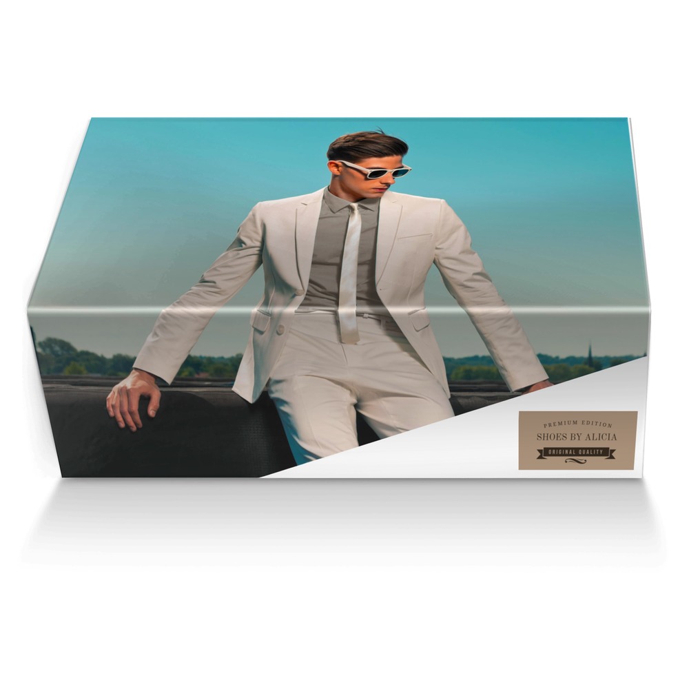 Shoes by Alicia custom made shoe box Shoes by Alicia artisan made in Italy shoes by Alicia