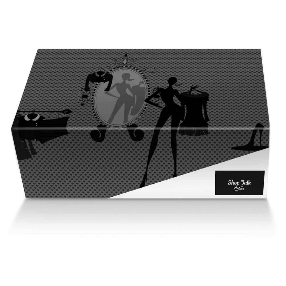 Shop Talk custom made shoe box Shop Talk artisan made in Italy shoes by Maria W