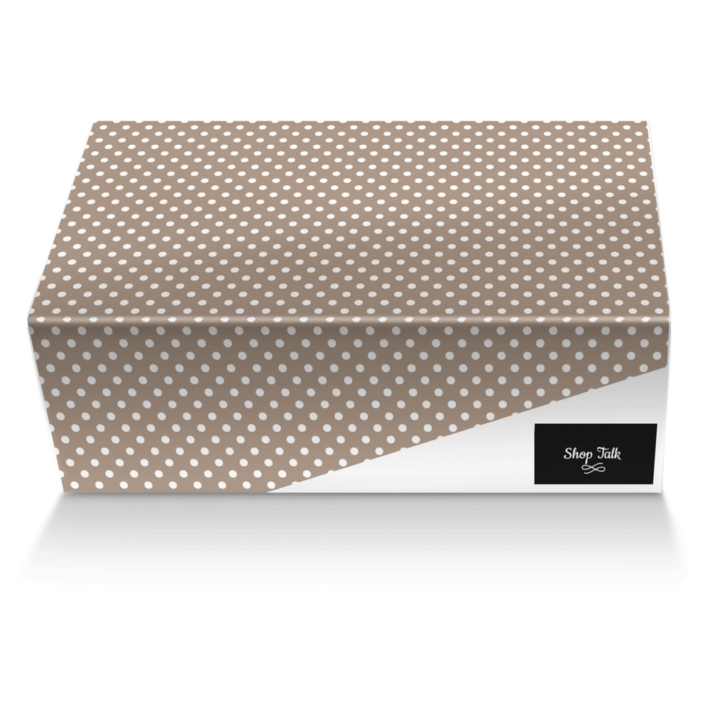Shop Talk custom made shoe box Shop Talk artisan made in Italy shoes by Maria W