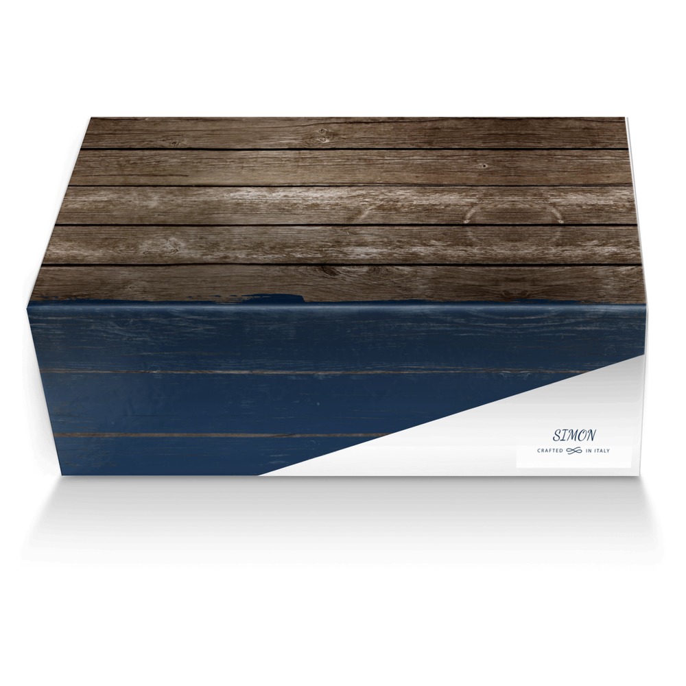 SIMON custom made shoe box SIMON artisan made in Italy shoes by Bls Footwear