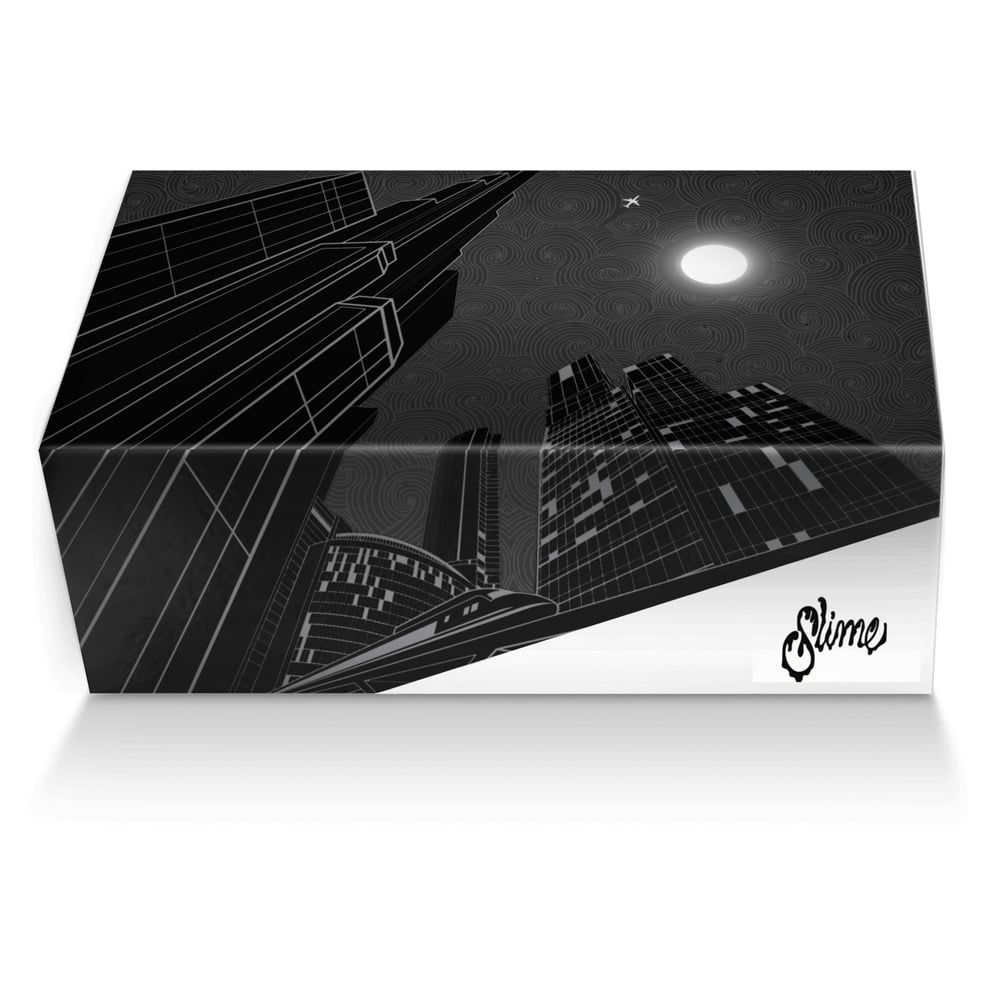 Slime custom made shoe box Slime artisan made in Italy shoes by Jaylen Gomes