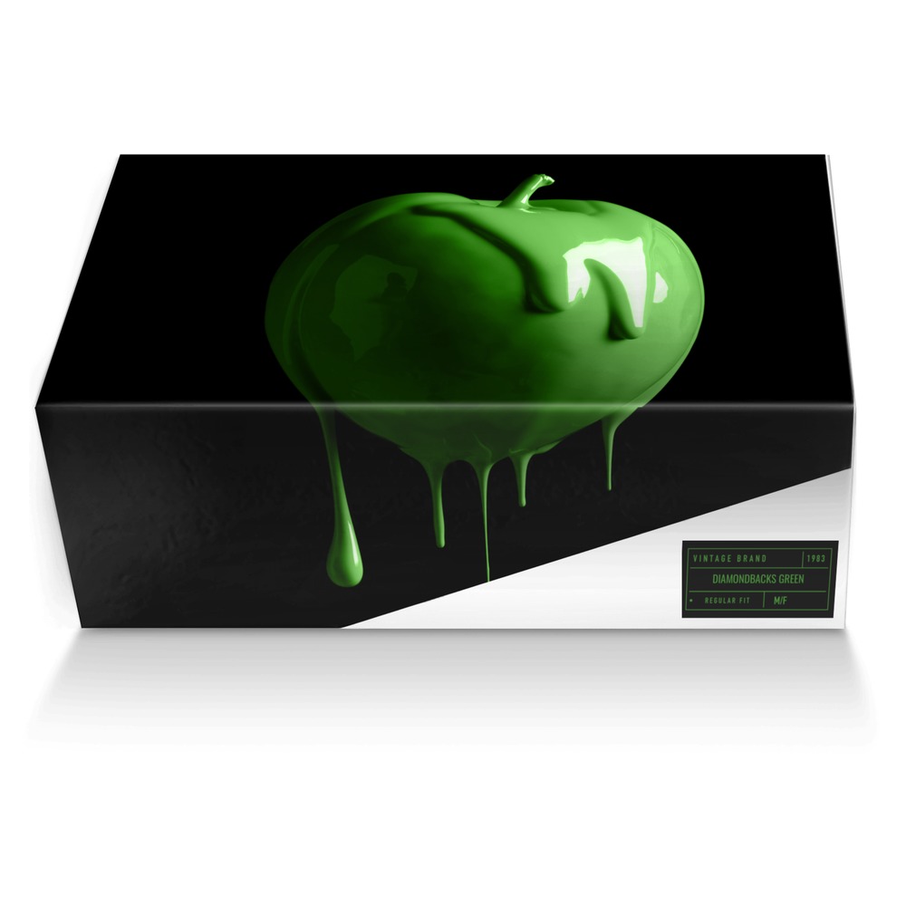 Slime custom made shoe box Slime artisan made in Italy shoes by Dyrtcheap Diamondbacks
