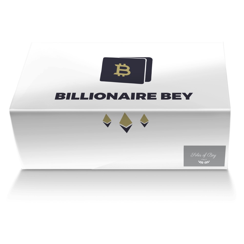 Soles of Bey custom made shoe box Soles of Bey artisan made in Italy shoes by Quiame Bey