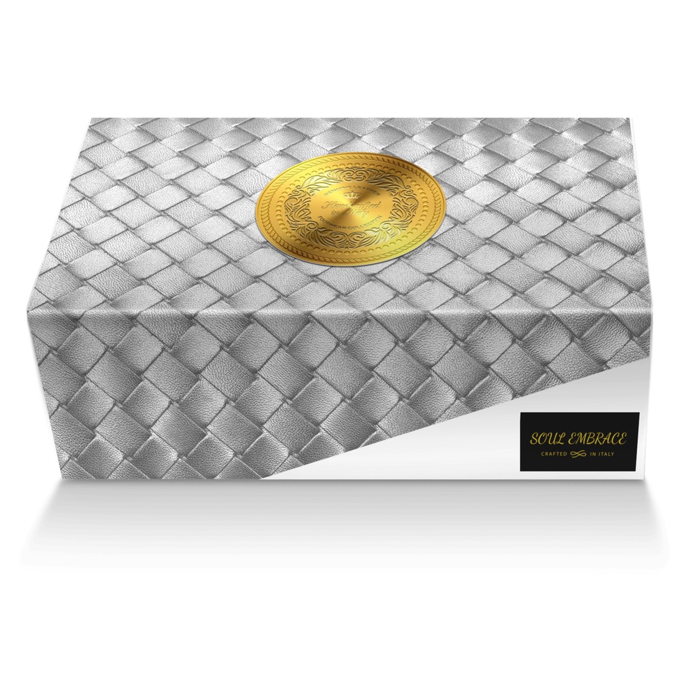 SOUL EMBRACE custom made shoe box SOUL EMBRACE artisan made in Italy shoes by Aiden Malaczewski